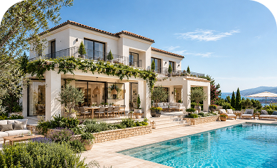 Moderne Premium-Immobilie mit Pool